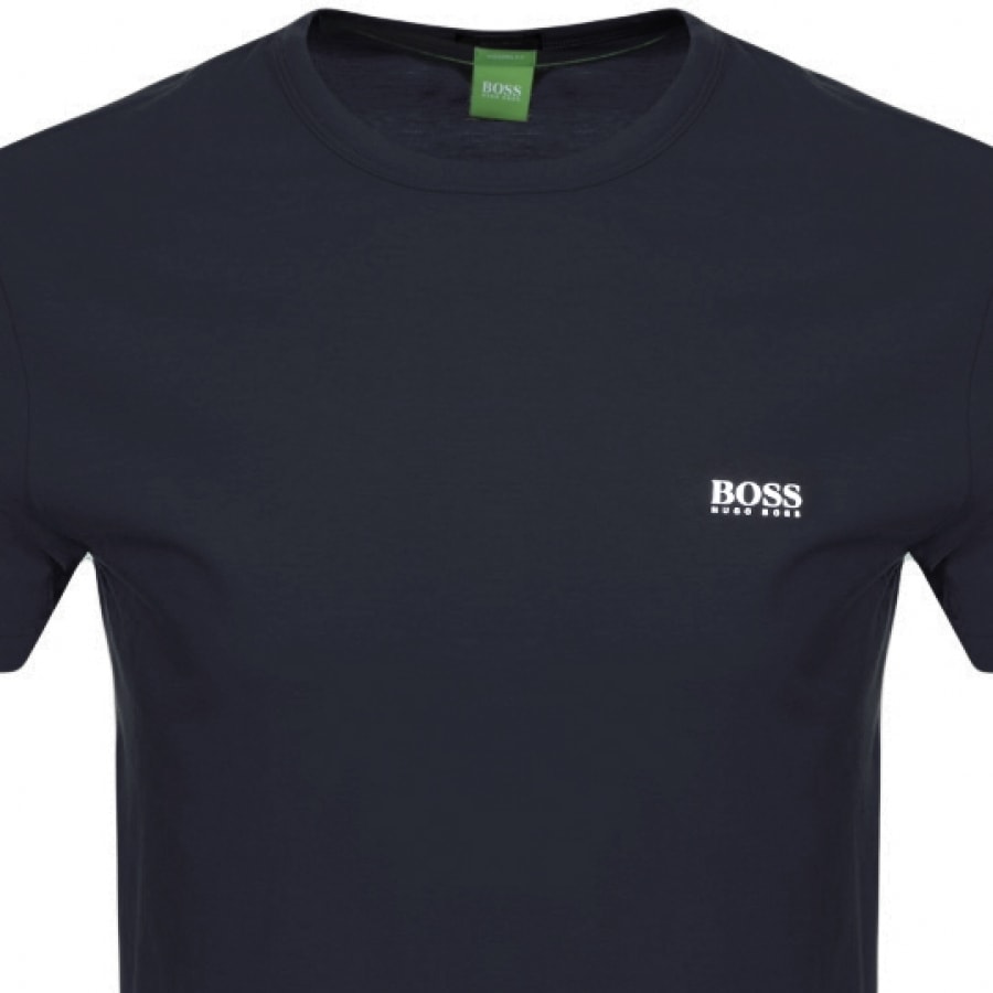 Alternative Image for ProductBOSS Athleisure Tee T Shirt Navy2